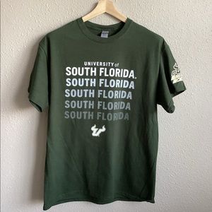 USF T-shirt Green Size Large